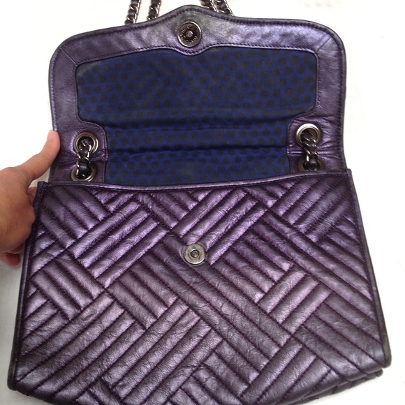 Rebecca Minkoff Bags Rebecca Minkoff Purple Metallic Bag Crossbody